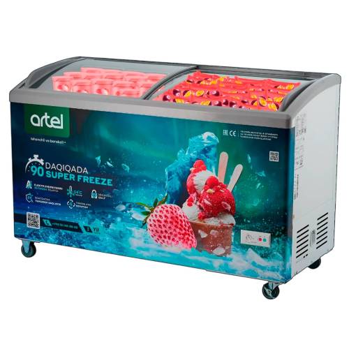 Витринный морозильник Artel AFA480 — ST климатический класс, 5 корзин, купить по лучшей цене
