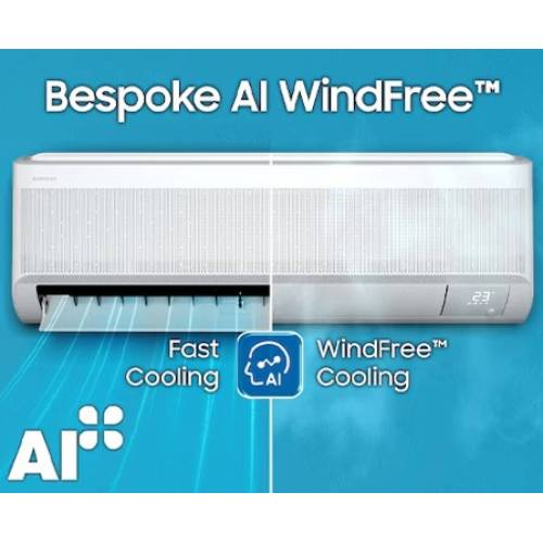 Кондиционер SAMSUNG AR60F12C1DWNER WindFree™, inverter (до 36 м²) — настенный — Onbir.kg Бишкек, Кыргызстан