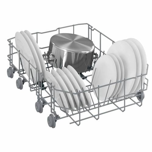 Компактная модель Beko DVS050R01W, ширина 45 см, 10 комплектов посуды, LED дисплей и защита от протечек