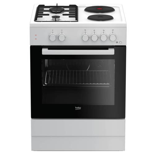Газоэлектрическая плита Beko FSS64010DW - 2/2
