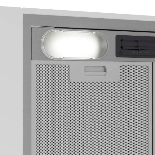 Beko HNU51311SH компактная вытяжка для кухни с низким уровнем шума, производительность до 381 м³/ч