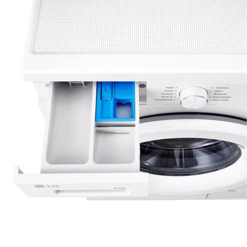 LG F2Y1WS3W — программа «Очистка барабана» поддерживает чистоту и свежесть внутри машины