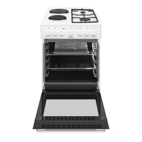 Плита Hansa FCMW58143 – идеальное сочетание газовых и электрических конфорок для вашей кухни. Закажите с доставкой по регионам Кыргызстана!