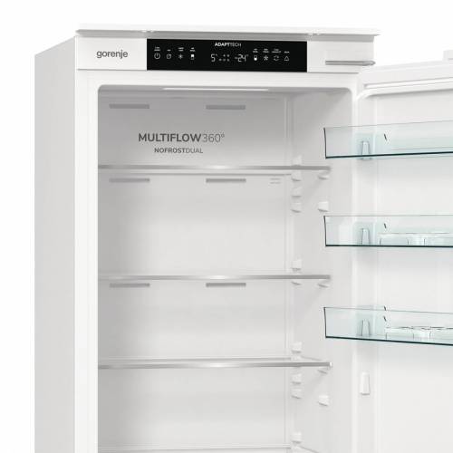 Холодильник Gorenje NRKI5191 — управление через электронную панель и цифровой дисплей, заказать в Бишкеке