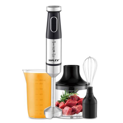 Haley HY-1017 — погружной блендер 4-в-1 мощностью 1600 Вт, купить в Бишкеке с доставкой