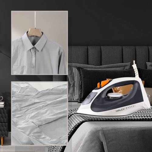 Haley HY-2081 — мощность 2400 Вт, быстрое нагревание и эффективное разглаживание всех типов тканей