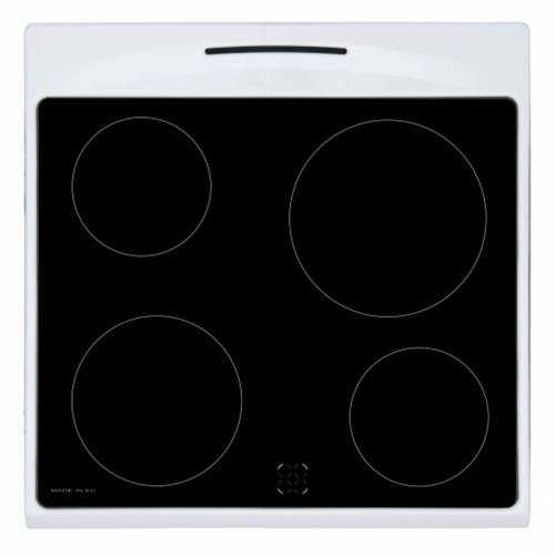 Hansa FCCW68233 — варочная поверхность из прочной стеклокерамики устойчива к царапинам и легко очищается после готовки