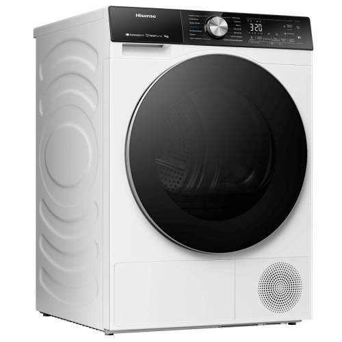 Hisense DH5S902BW — программы: Быстрая сушка, Шерсть, Пуховые вещи, Детская одежда, Спорт и Освежение