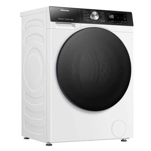 Hisense WD3S8042BW1 — стиральная машина с функцией сушки, загрузка 8/5 кг, купить в Бишкеке