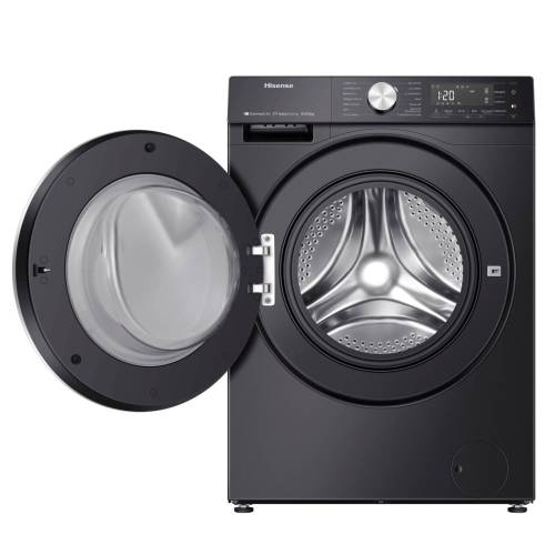 Hisense WD5S1045BB — 19 программ: хлопок, шерсть, детские вещи, пуховики, быстрая стирка и сушка, купить с доставкой