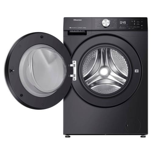 Стиральная машина Hisense WF5S1043BB — элегантный чёрный цвет и цифровой дисплей, заказать онлайн