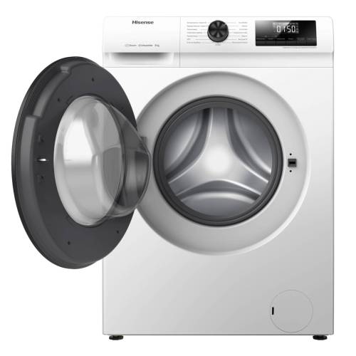 Hisense WFQP8014VM — экономичный класс A и расход воды всего 40 л за цикл, купить с доставкой в Кыргызстане