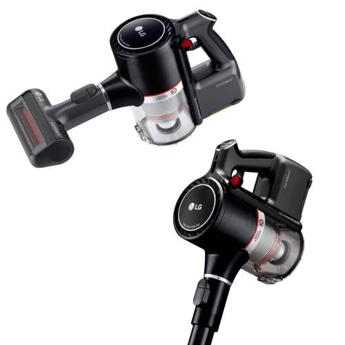 LG A9K-MAX1 — технология Kompressor™ уплотняет мусор в контейнере, увеличивая его объём в 2.4 раза