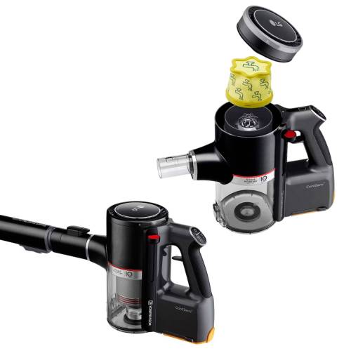 LG A9K-MAX1 — Power Drive Nozzle™ эффективно собирает пыль, волосы и глубокие загрязнения