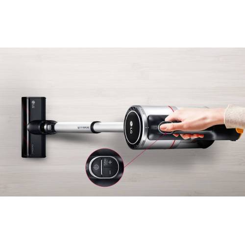 LG A9N-PRIME CordZero™ — управление «одним касанием» — включение и переключение режимов без удерживания кнопки