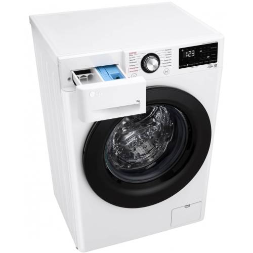LG F2V3PS6W — стиральная машина с функцией пара, AI DD™, добавление вещи в процессе. Купить в Бишкеке с доставкой