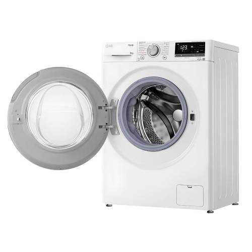 Стиральная машина LG F2V5PS0W белая, с инверторным мотором и технологией AI DD™. Купить в Бишкеке с доставкой