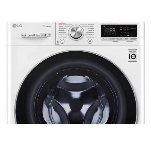 Стиральная машина LG F2V7GW1W — 8.5 кг, функция пара, технология AI DD, управление через Wi-Fi, заказать с доставкой по Бишкеку