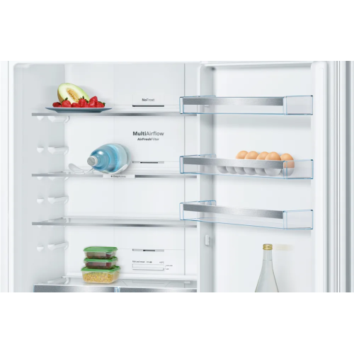 Bosch KGN49XW30U — холодильник 466 л, система No Frost, заказать с доставкой по Кыргызстану