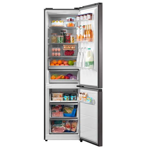 Чёрный холодильник Midea 402 л с зоной свежести и No Frost — заказать онлайн с доставкой по Кыргызстану