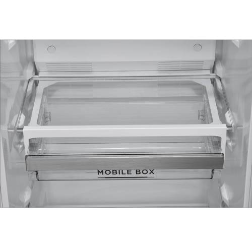 Midea MDRE354FGF01 — морозильник с перевешиваемой дверцей, режимом суперзаморозки и габаритами 178.5×54×54.5 см, купить в Бишкеке онлайн