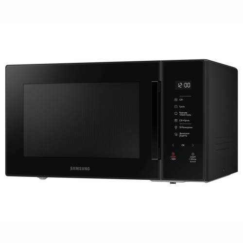 SAMSUNG MG30T5018AK — функции: авторазморозка, автоприготовление, режим "Домашние десерты", эко-режим, часы и функция +30 секунд