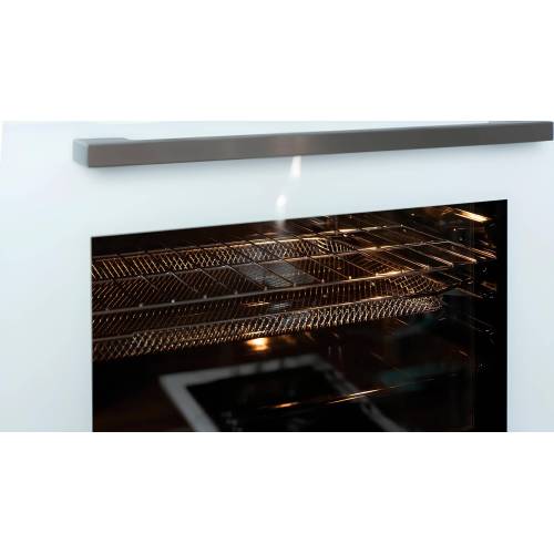 Встраиваемая духовка Midea MO21000GW — 60 л, верхняя конвекция и аэрогриль, белое стекло. Купить с доставкой в Бишкеке и Кыргызстане.