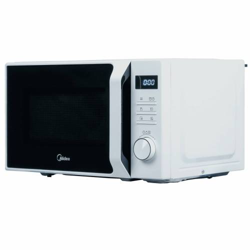 Микроволновая печь Midea AM720C2MV-W — белая, с функцией блокировки управления, быстрым стартом и таймером. Заказать в городе с доставкой