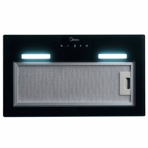 Midea MH60I550GB — стильная черная стеклянная поверхность, тихая работа до 66 дБ, купить с доставкой