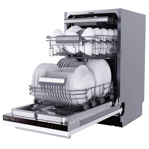 Midea MID45S440i — 10 программ: Авто, Интенсивная, Эко, Быстрая 30 мин, 90 мин, Стекло и Ночная, купить онлайн