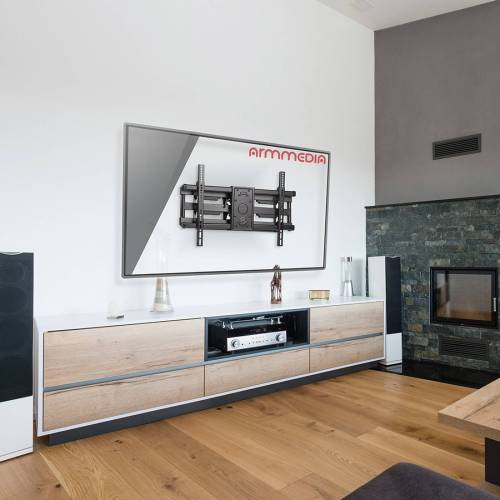Наклонно-поворотный кронштейн Arm Media PARAMOUNT-70 black — Вращение экрана: ±3° — Onbir.kg Бишкек, Кыргызстан