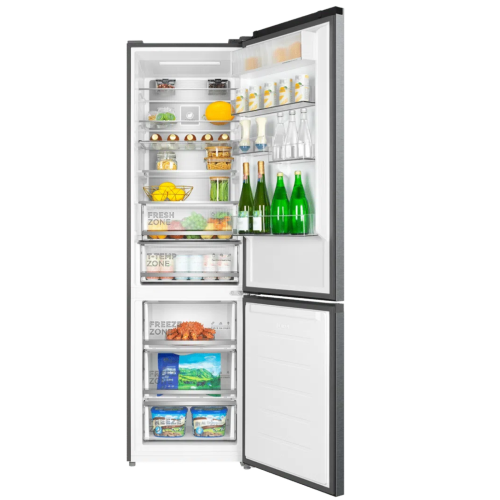 Холодильник TCL C387BFG — управление с помощью электронной панели — Onbir.kg.