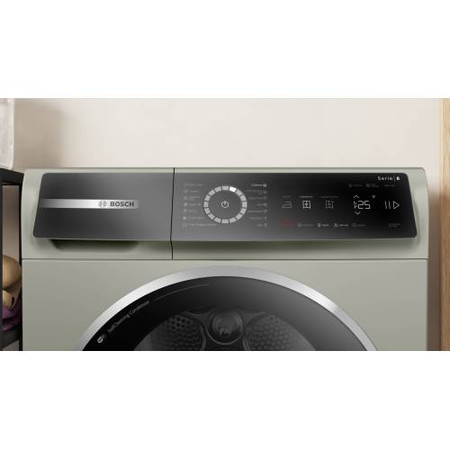 Bosch WQB245BXME — премиальная сушильная машина в серебристом цвете с классом A+++, заказать в Бишкеке онлайн