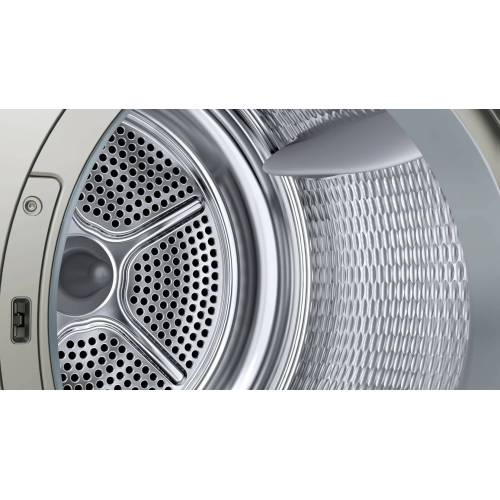 Bosch WQG1420XME — конденсационная сушка с применением теплового насоса для бережного ухода за тканями