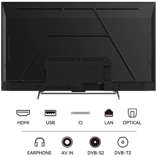 Телевизор Yasin 65Q9K QLED PRO 4K GAME Google TV