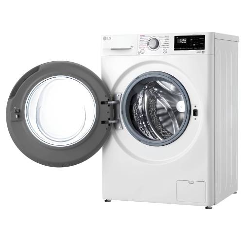 LG F2V3FS4W — стиральная машина 9 кг с технологией AIDD™ и функцией добавления вещи, заказать по Кыргызстану