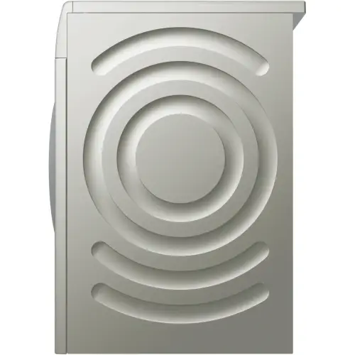 Боковой вид стиральной машины Bosch WGA2440XME 9 кг Silver Inox ONBIR.KG