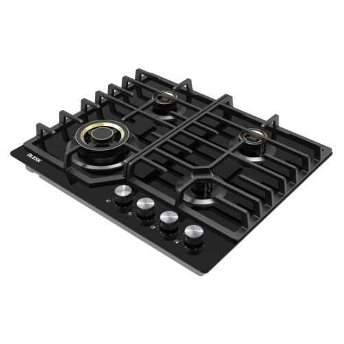 BLESK BZ60G159G — сертификация ROHS, современная кухонная техника, безопасная газовая варочная панель для кухни.