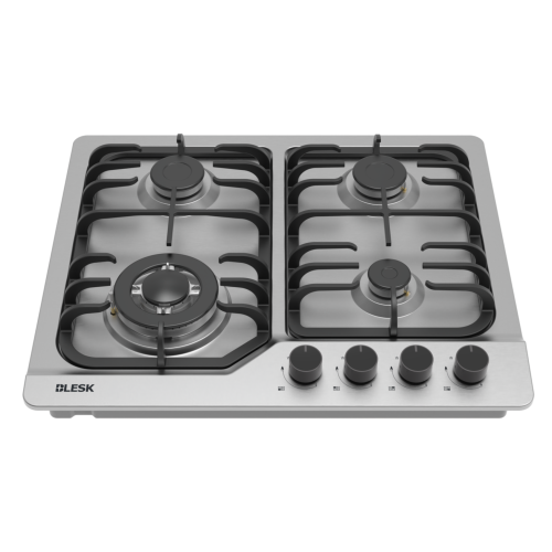 BLESK BZ60GJ401S — трехконтурное пламя, горелка 1# 3.3 кВт, суммарная мощность 7.8 кВт, устройство защиты от гашения пламени, электронное зажигание.