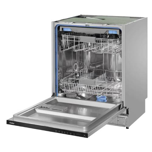 Встраиваемая посудомоечная машина Haier HDWE14-094RU, 3 корзины, луч на полу. Купить с доставкой по регионам Кыргызстана