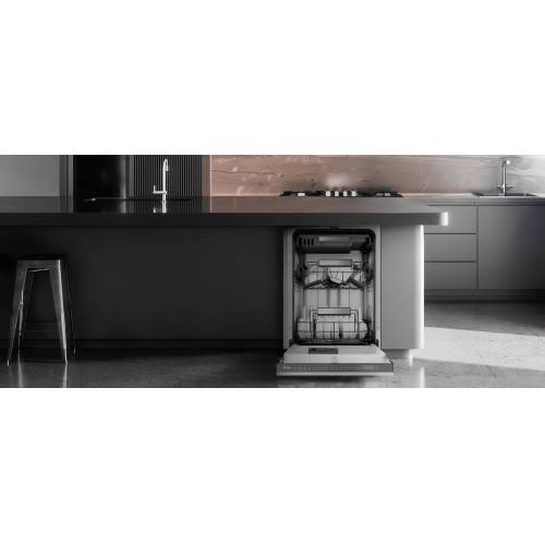 Haier HDWE11-396RU, 45 см, 11 комплектов, инверторный мотор, луч на полу. Купить с доставкой в Бишкеке