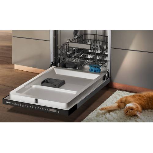 Посудомоечная Haier HDWE11-396RU, 45 см, 11 комплектов, инверторный мотор, 3 корзины. Заказать с доставкой