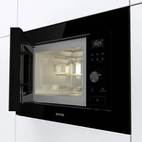 Встраиваемая микроволновая печь с грилем Gorenje BM201AG1BG — отличное решение для кухни. Закажите онлайн с доставкой в Бишкек!
