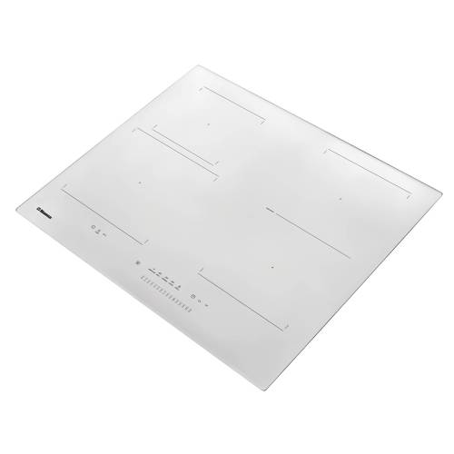 Белоснежная индукционная варочная поверхность Hansa BHIW67606 обладает сенсорным управлением Slider в Бишкеке с доставкой