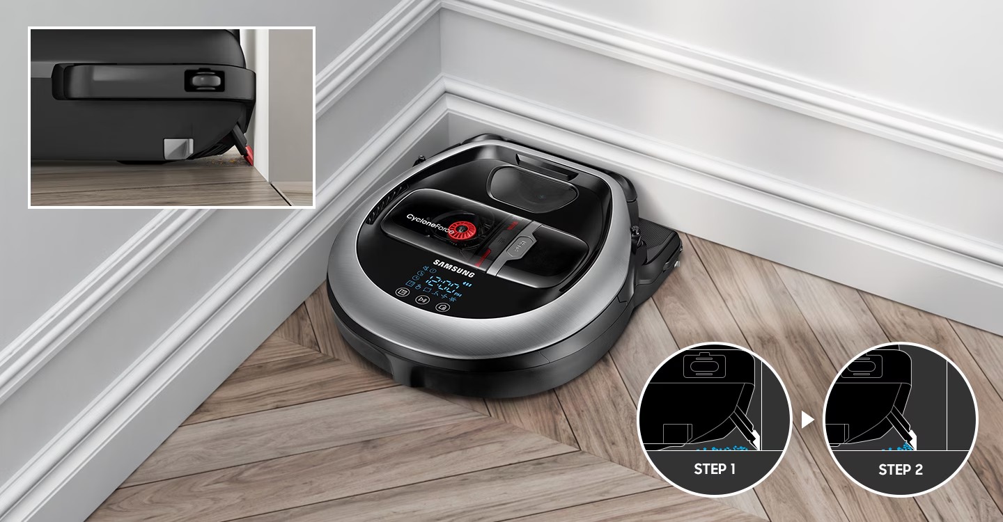 Robot Pylesos Samsung AutoZaryadka Onbir.kg