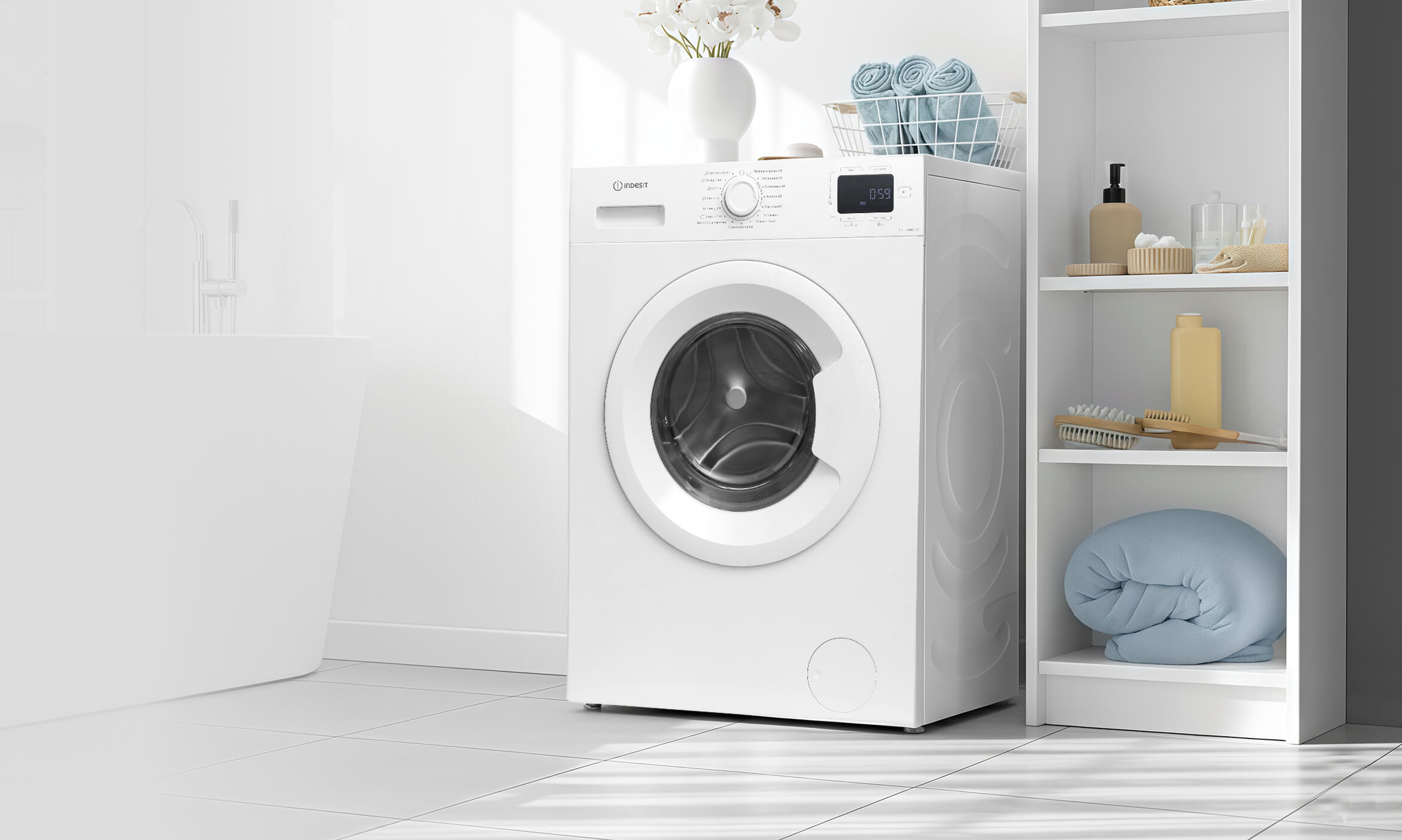 landing washing design